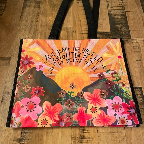 “Live Happy” Reusable Bags| set of 2 - Picture 4 of 10